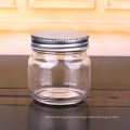 Custom wide mouth 8oz 16oz 250ml 350ml 500ml 750ml Empty Glass Mason Jars with Lid for Honey Food canning